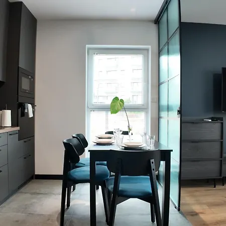 Bursztynowy Loft Letnica Przy Stadionie 아파트 *